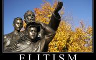 Elitist Nonsense - Shattered by Paul Krugman 