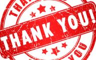 Thanks For Your Continued Support!