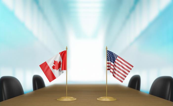 The U.S. and Canada are going different directions on employment. The U.S. and Canada are going different directions on employment.