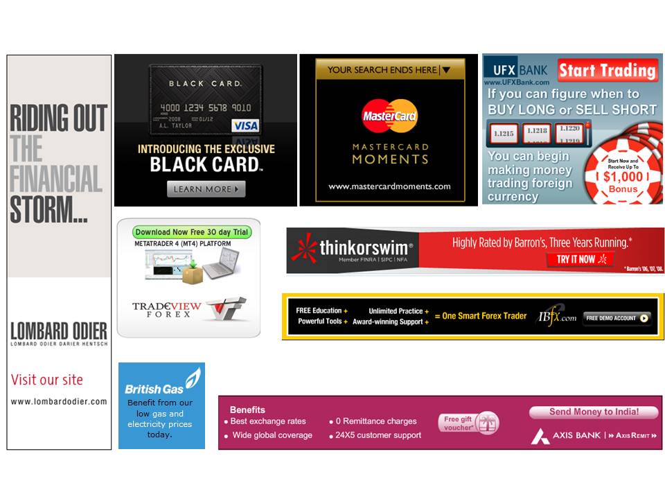 Sample Advertisers