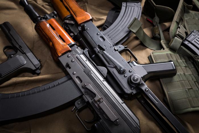 Gun makers face a new lawsuit related to their products' sale. Gun makers face a new lawsuit related to their products' sale.