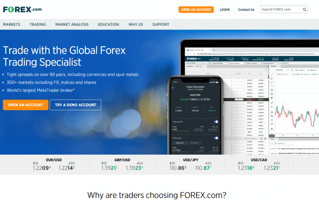 RoboForex kereskedési számlák