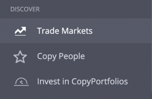 eToro Trade Markets