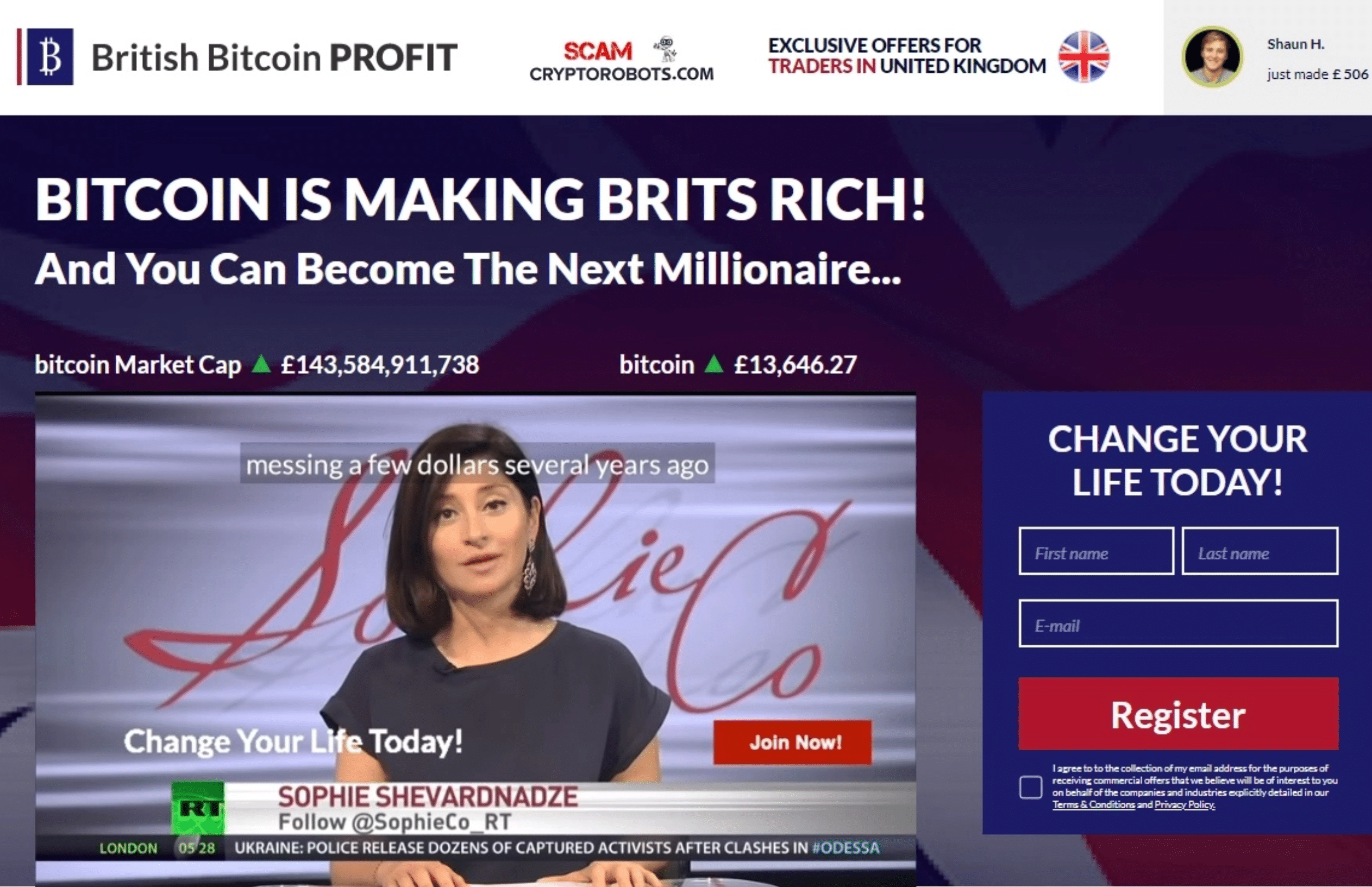 bitcoin profit jó reggelt Nagy-Britannia
