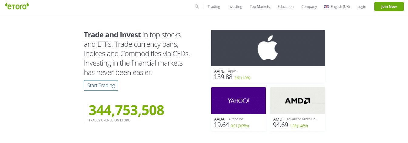investīcijas ar etoro pārskatiem