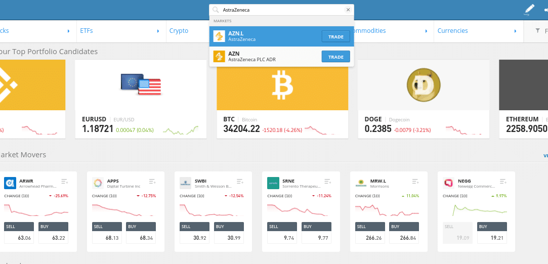 investīcijas ar etoro pārskatiem)