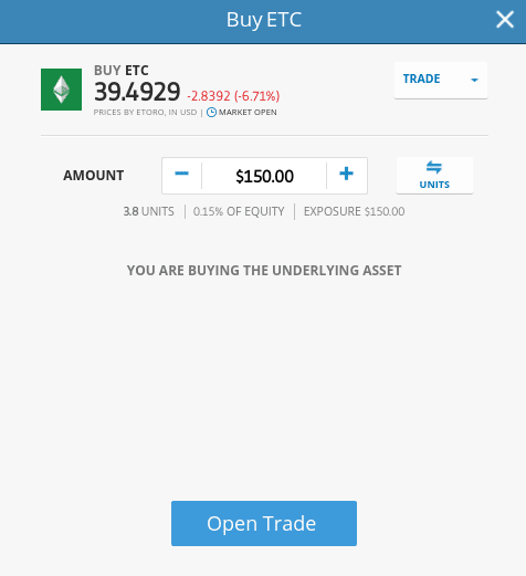 Buy Ethereum Classic UK