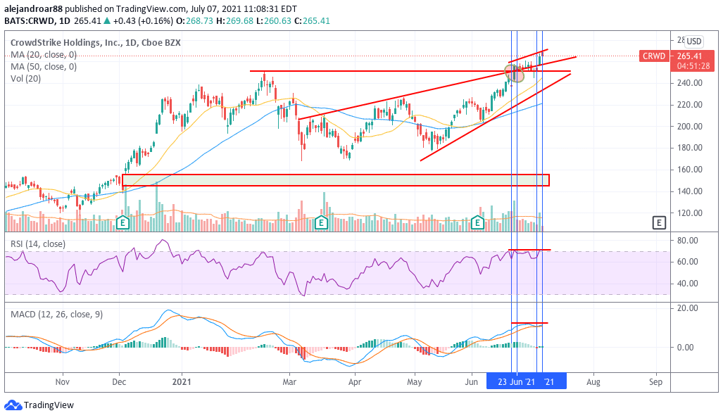 crowdstrike stock