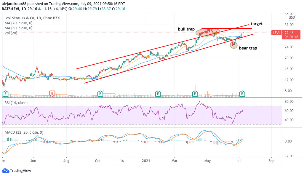 levi strauss stock