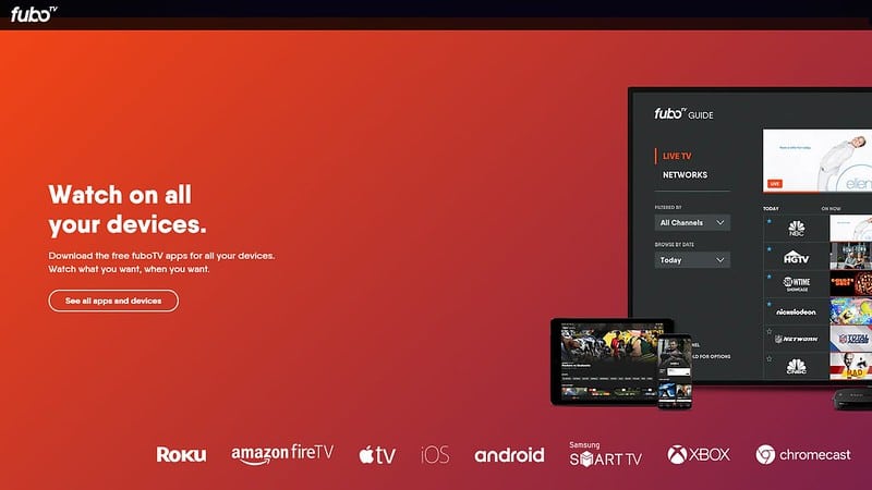 fubotv video streaming platform