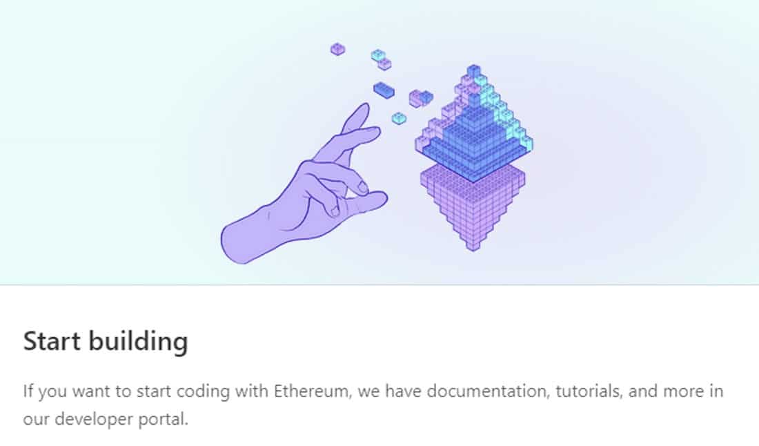 Ethereum start building