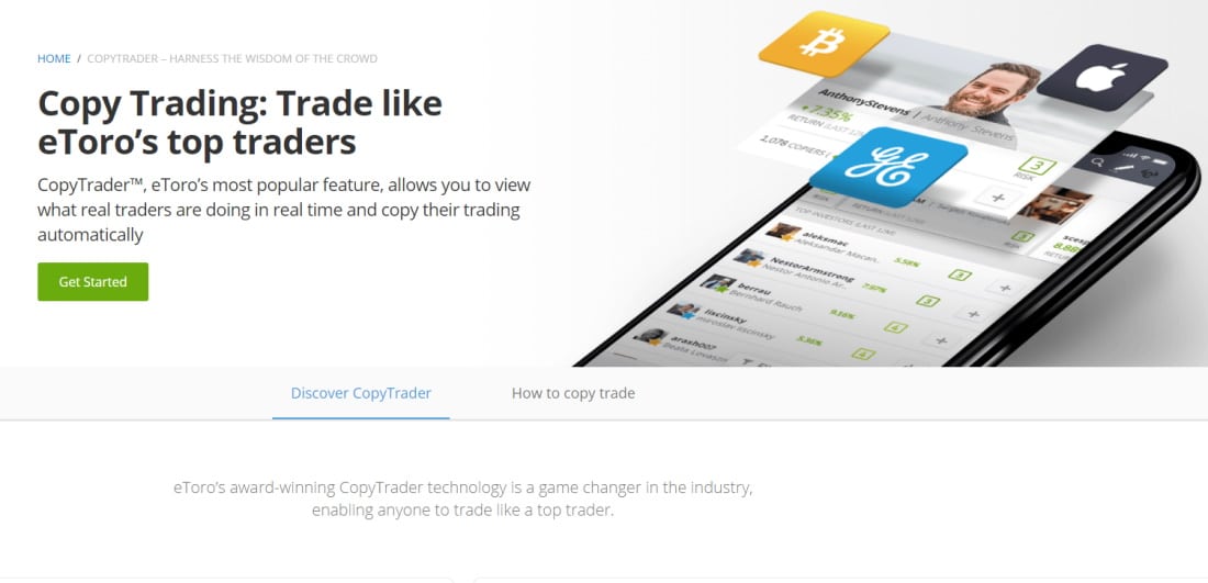 eToro CopyTrader