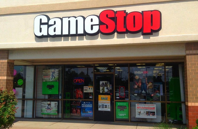 gamestop storefront
