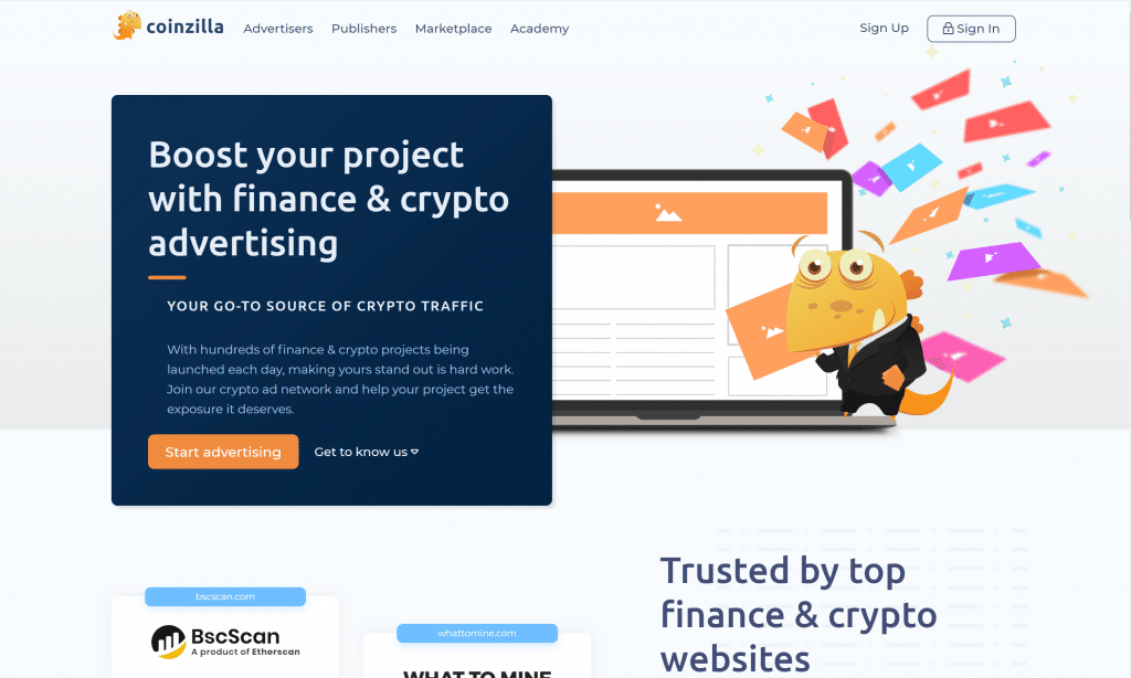 Coinzilla crypto marketing agencies