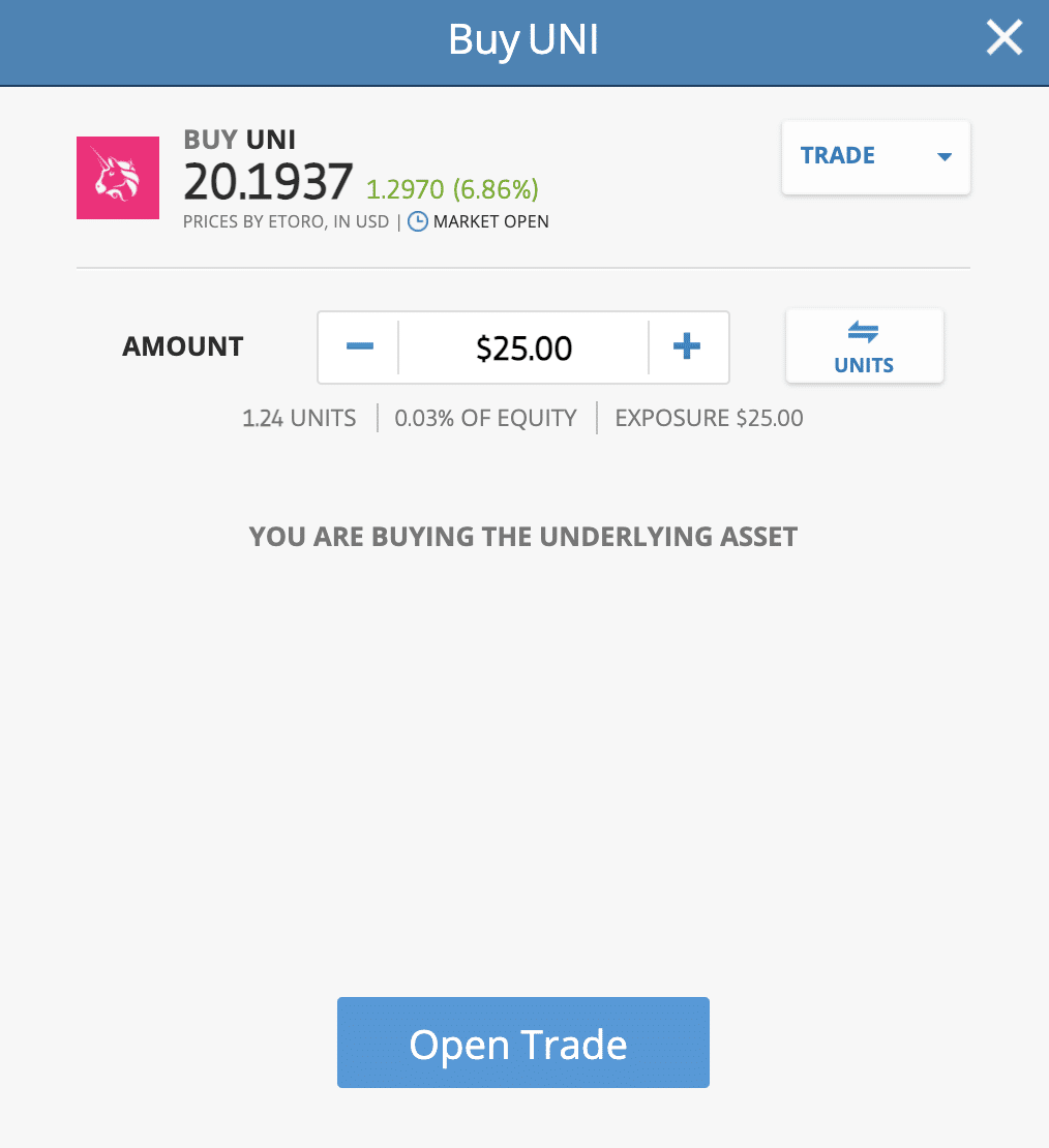 etoro uniswap