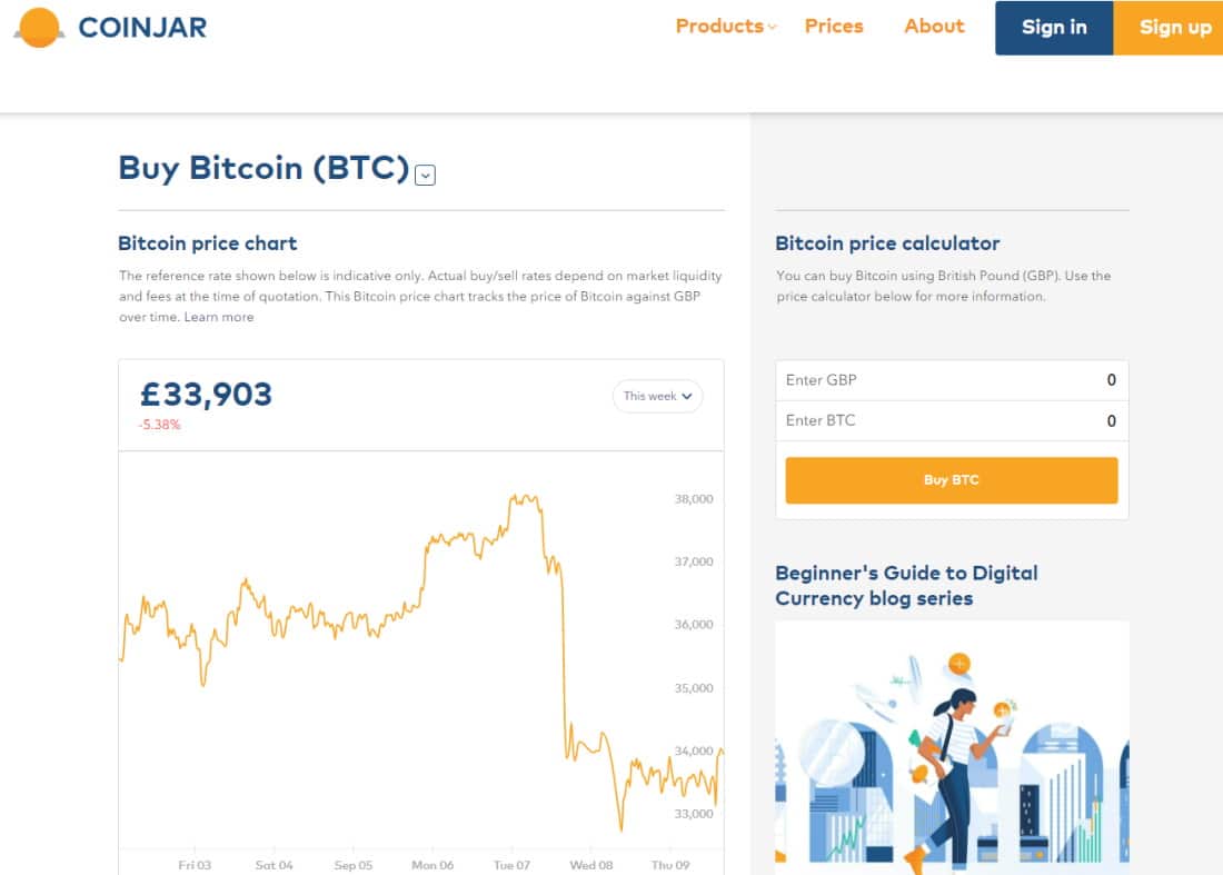 Coinbase alternative CoinJar
