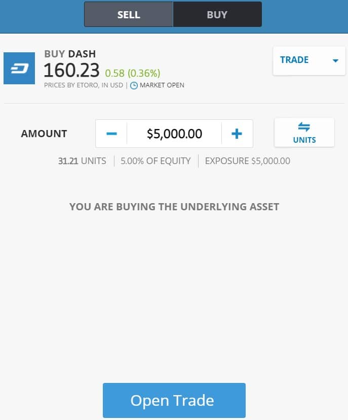 invest in dash etoro