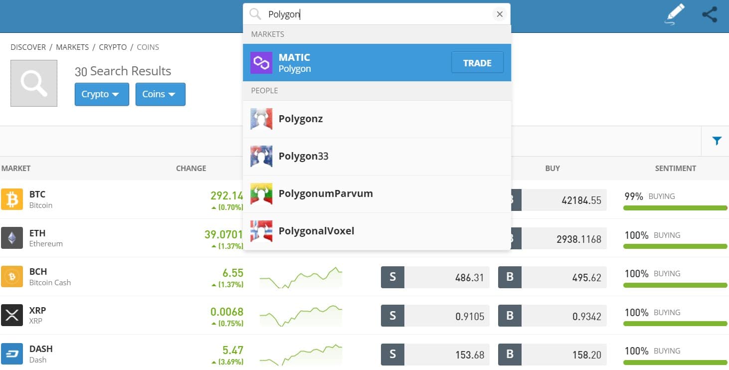 buy polygon etoro