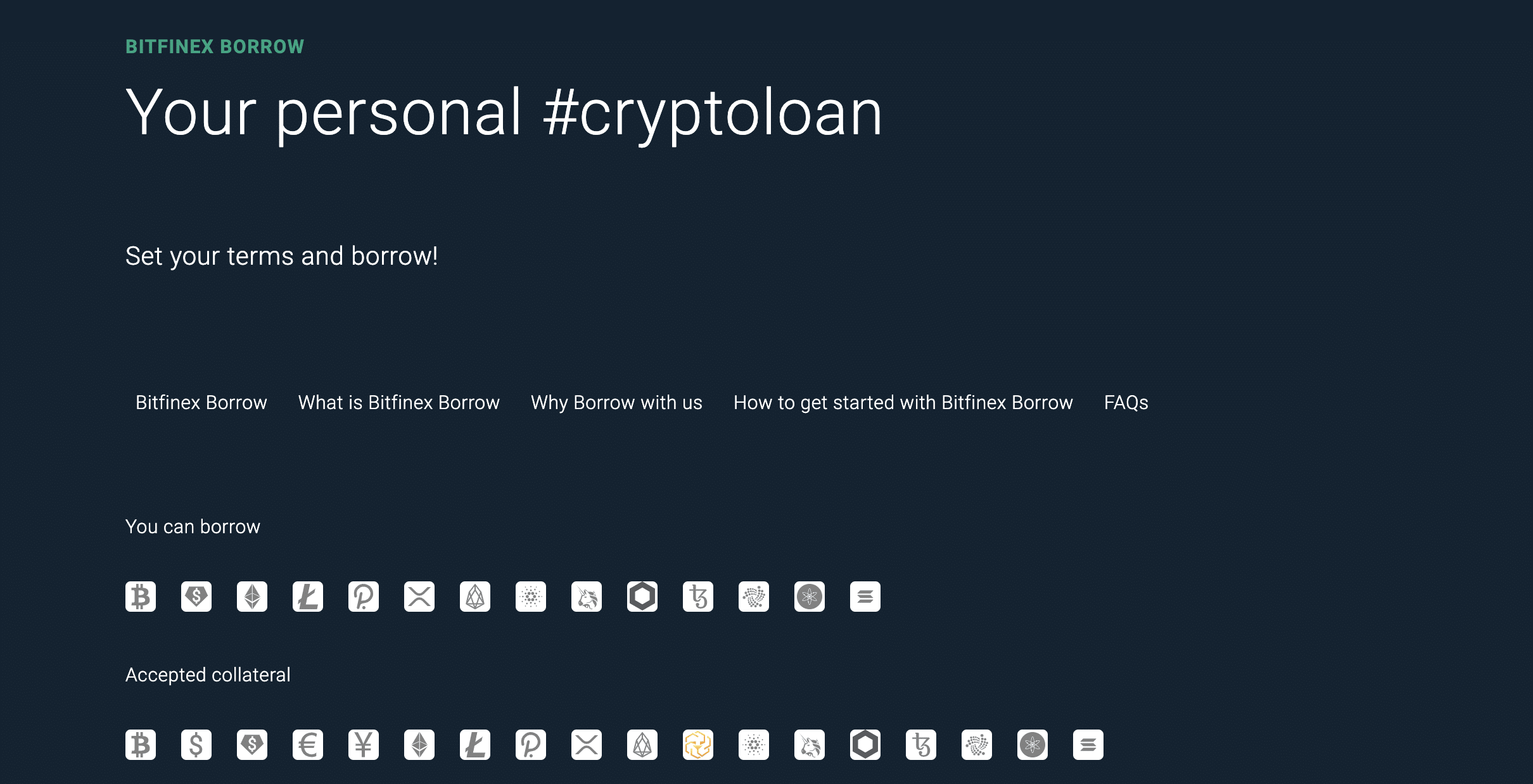 Bitfinex Borrow