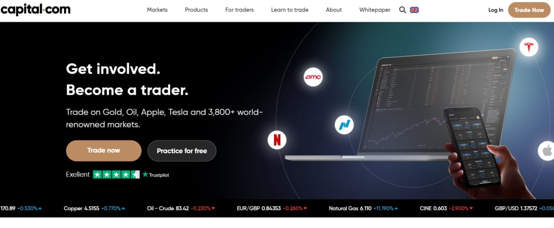 Invest in penny stocks with Capital.com