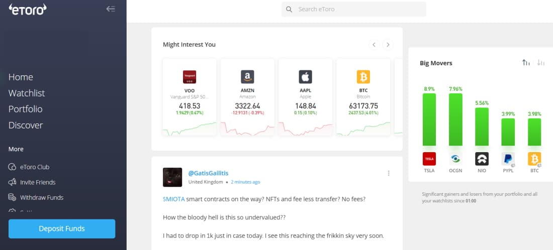 eToro