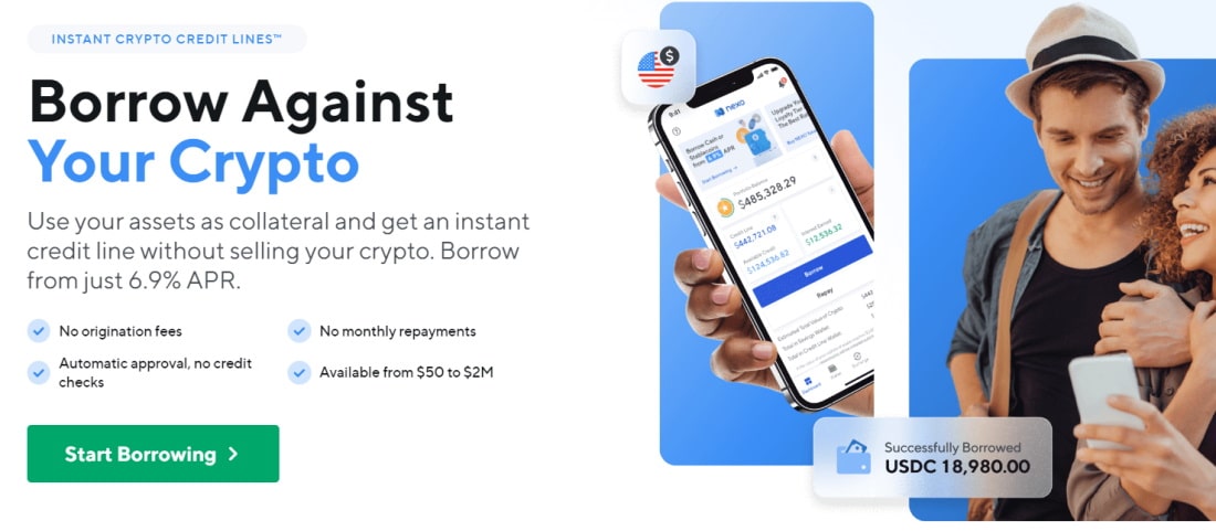 Nexo - Best Bitcoin Loans