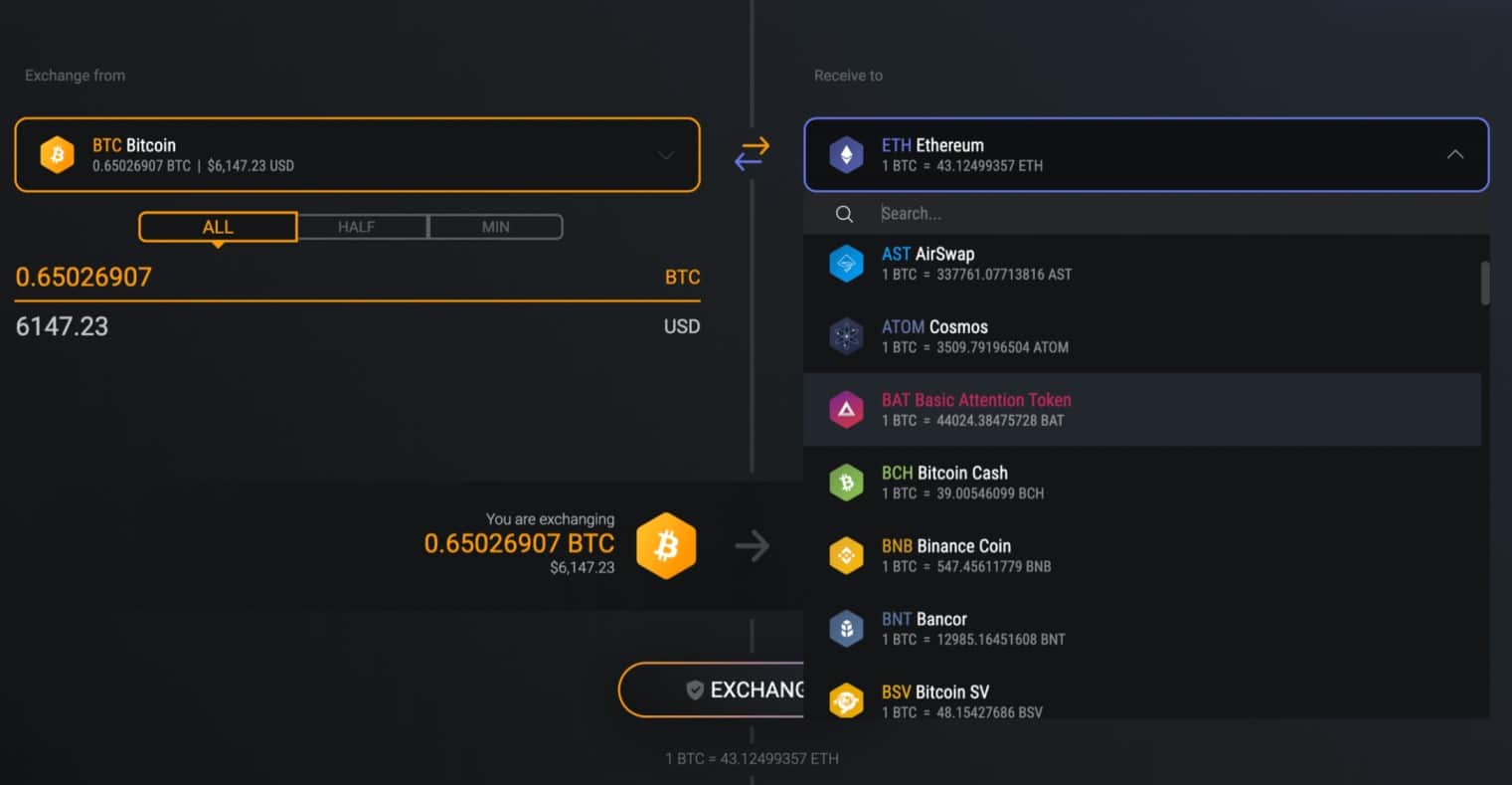 exodus exchange