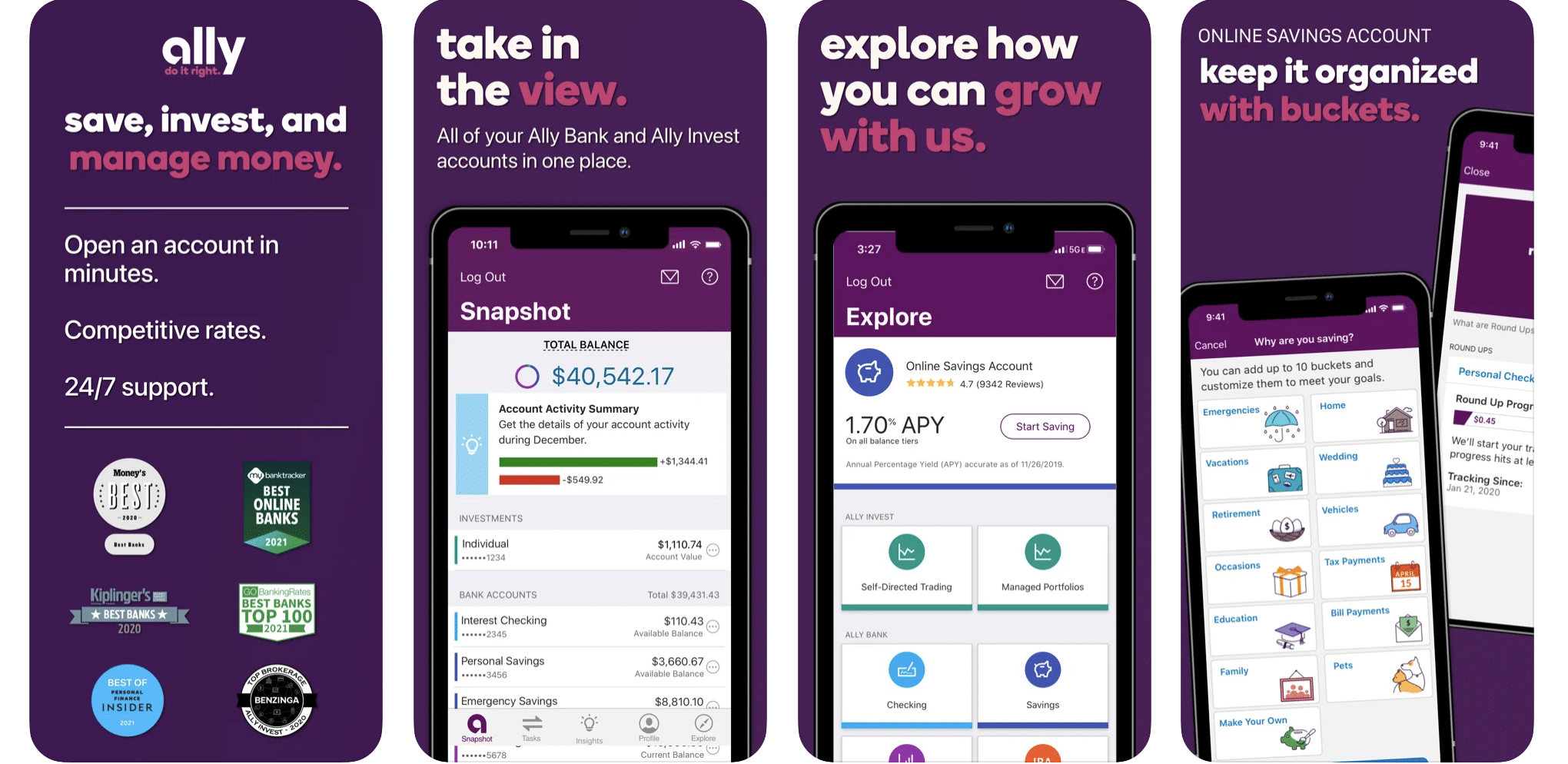 Ally Invest mobile app