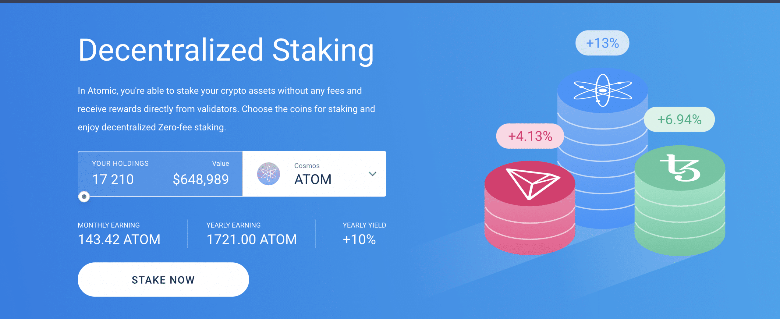 Atomic Wallet Staking