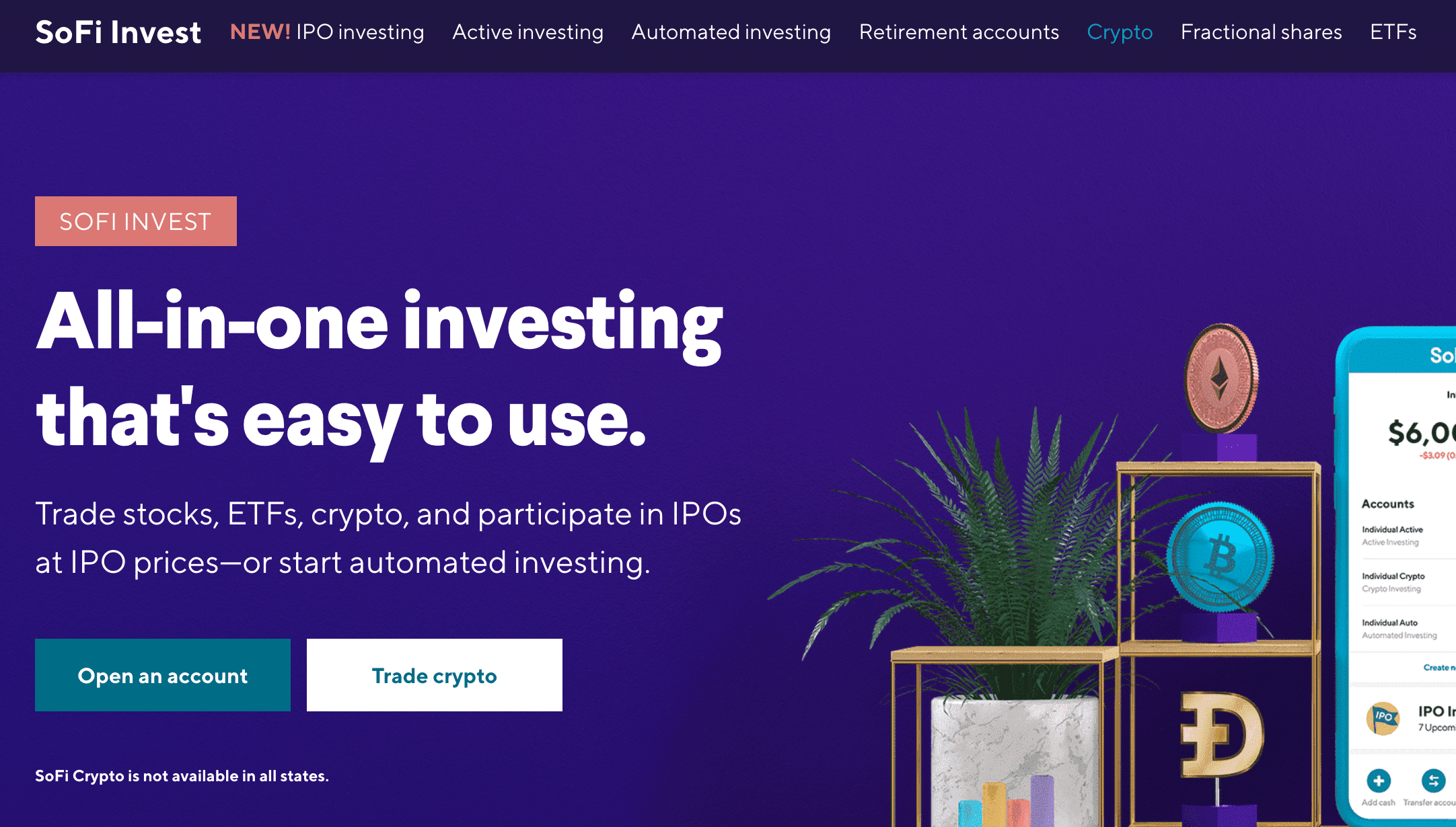 SoFi invest review