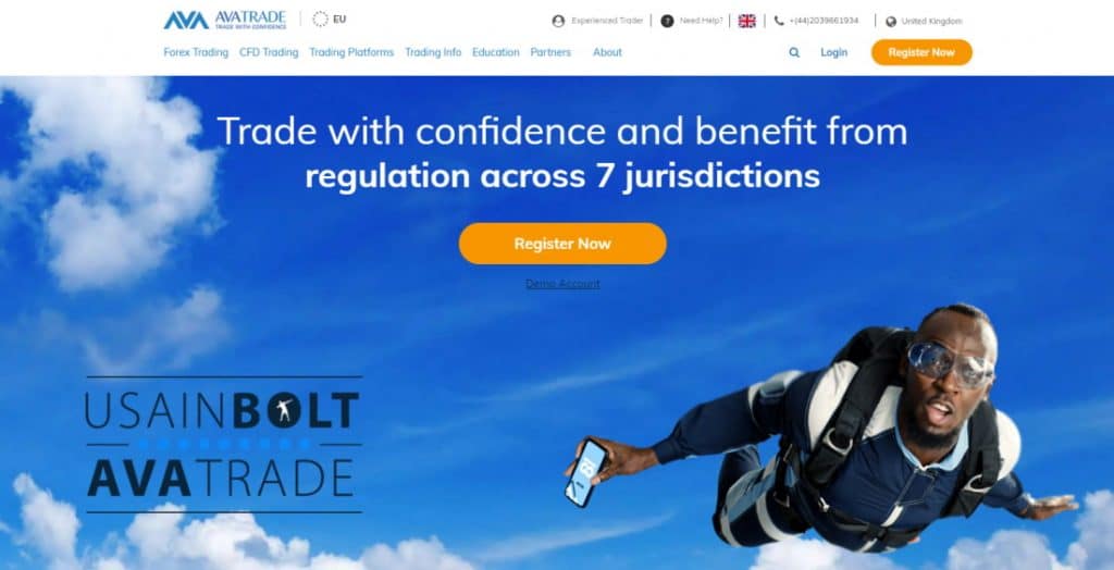 AvaTrade trading platform