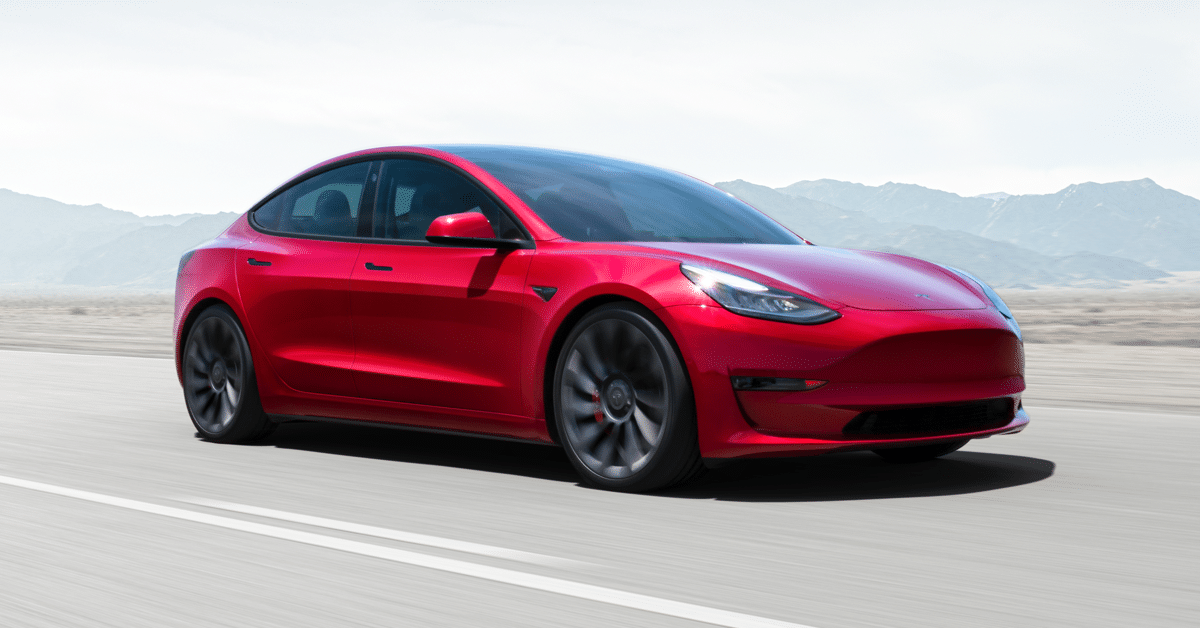 best EVs uk - tesla model 3