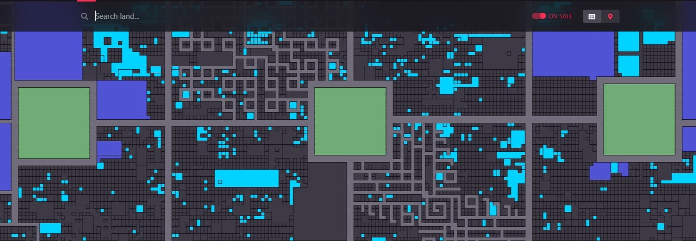 Atlas View of Decentraland