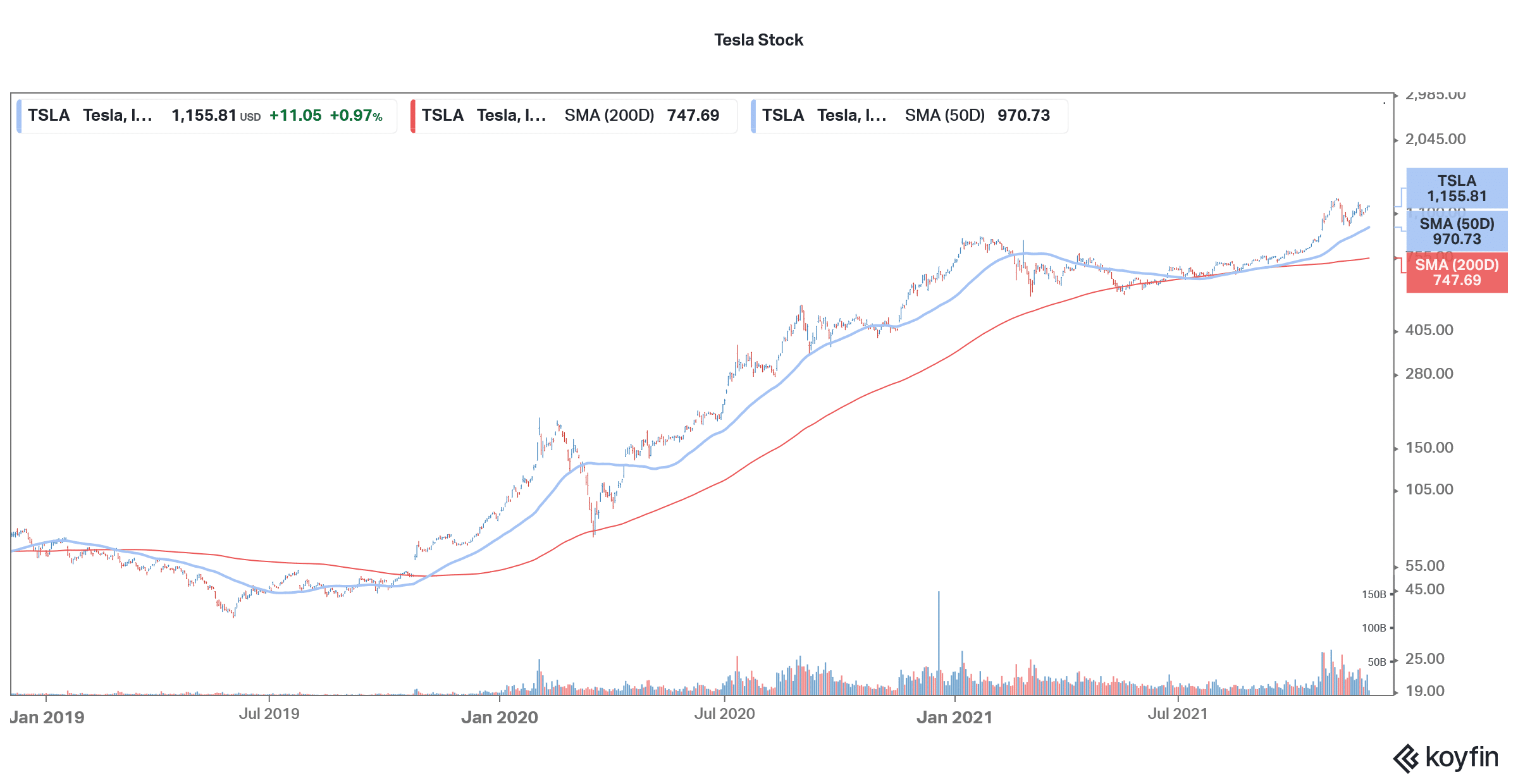 tesla is the largest ev stock