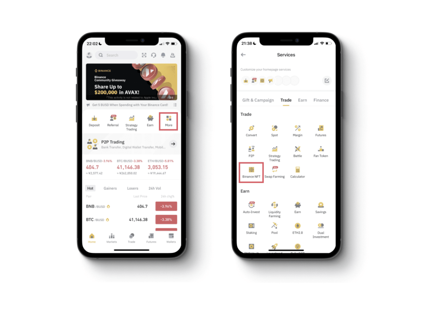 Binance NFT App