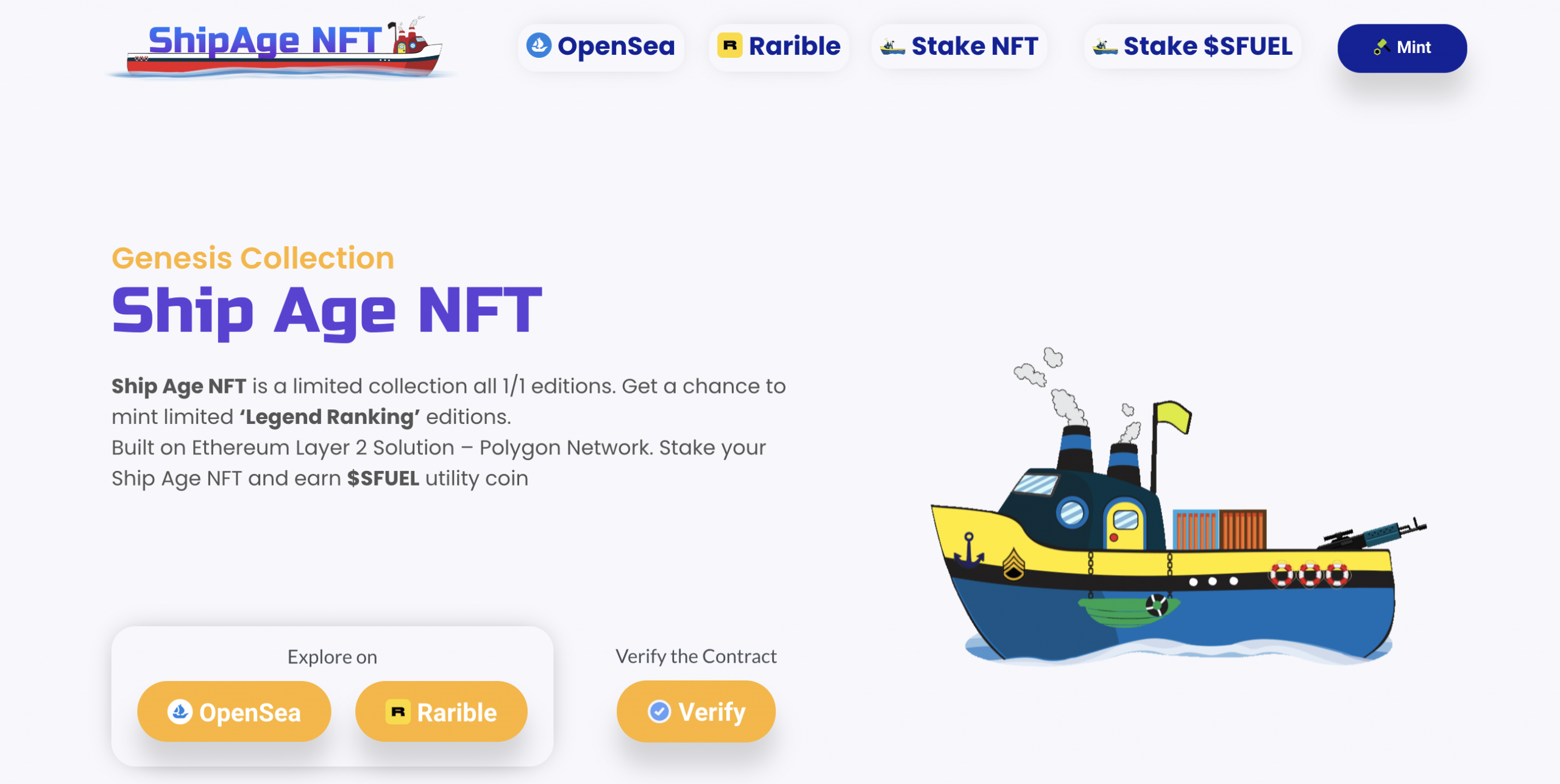 Ship Age NFT