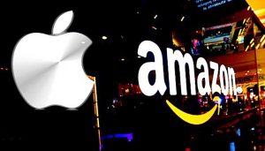 Despite Slow Economic Pace, Apple And Amazon Record Surge In Sales