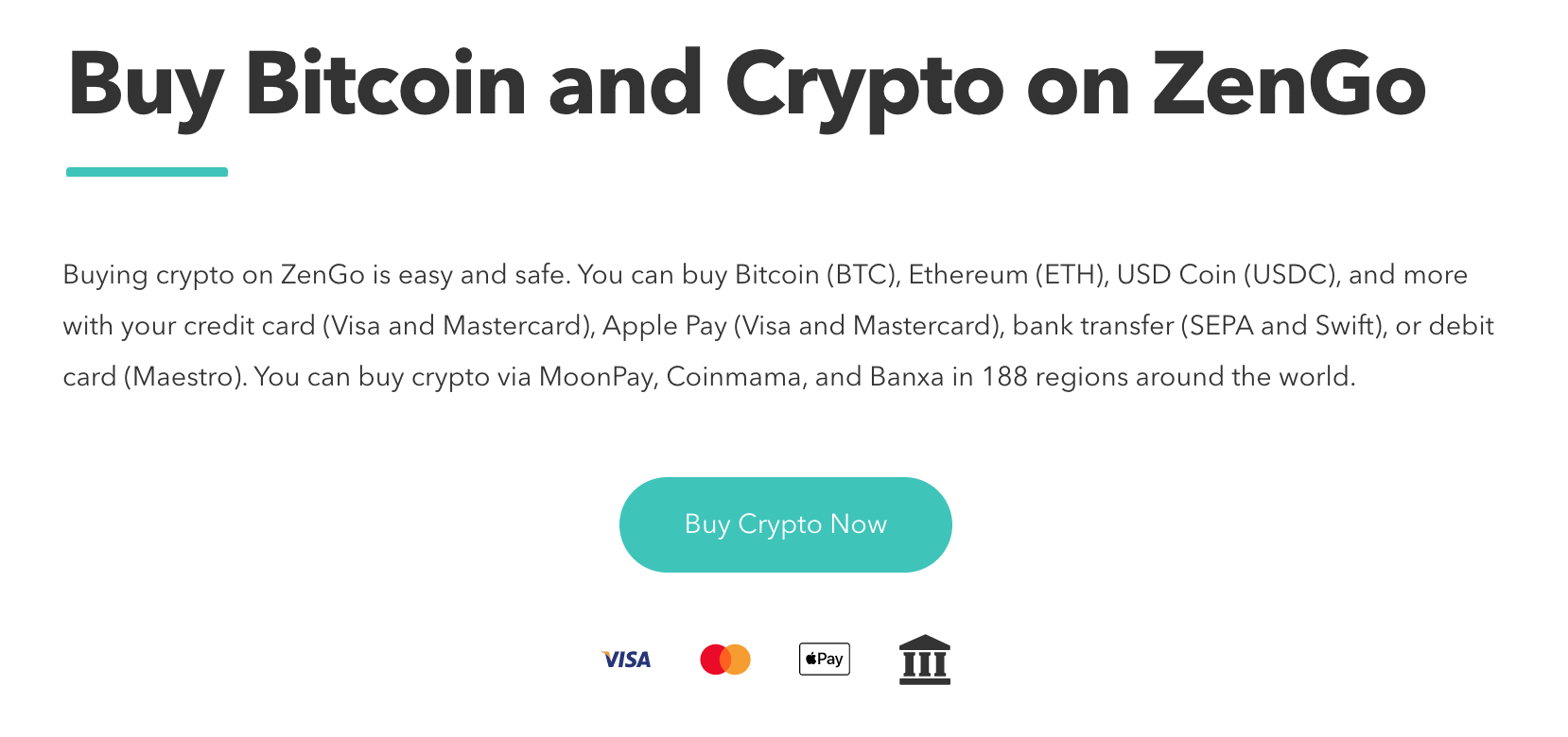ZenGo crypto investing