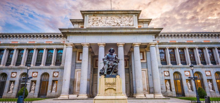 Activists Protest Against Climate On Artist Francisco Goya’s Paintings