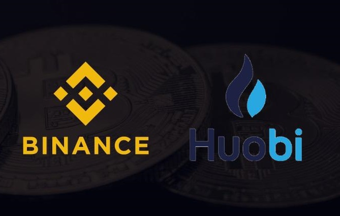 Binance and Huobi