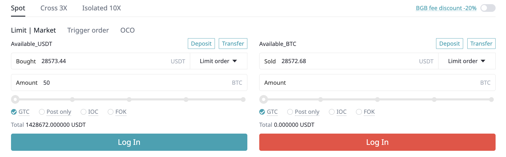 Bitget buy crypto