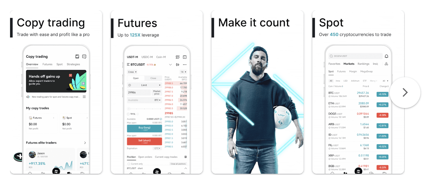 Bitget mobile app