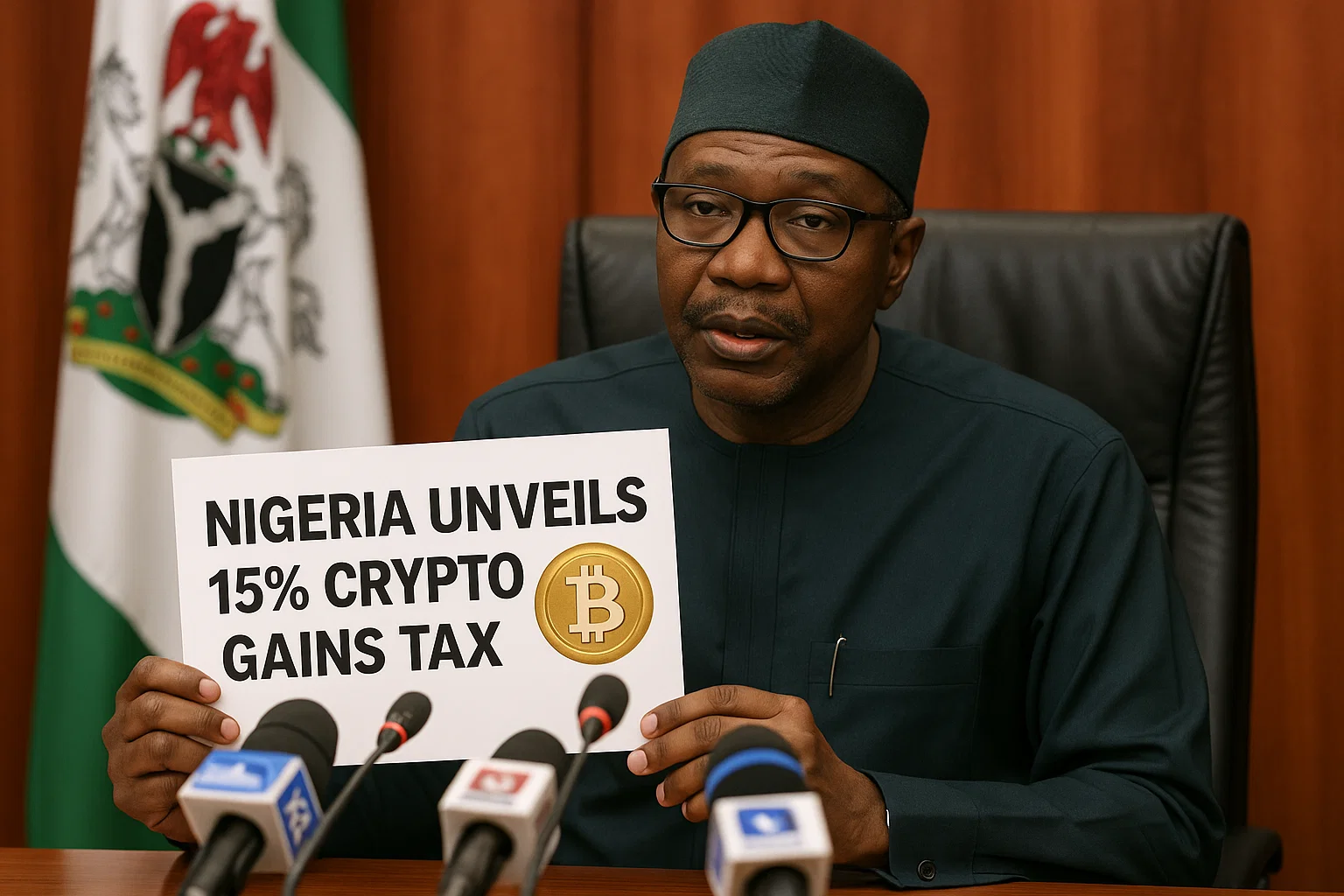 Nigeria to Introduce 15 Percent Cryptocurrency Tax from January 2026 for Traders and Exchanges